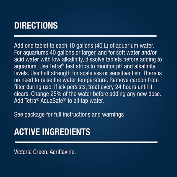 Tetra Ick Guard Treatment Tablets