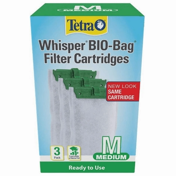 Tetra Whisper Bio-Bag Filter Cartridges; Medium