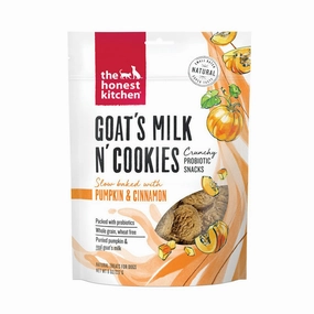 THE HONEST KITCHEN Goat's Milk N' Cookies Pumpkin Treats for Dogs