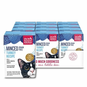 The Honest Kitchen Minced Grain Free Turkey Recipe Wet Cat Food; Case of 12 (SPECIAL ORDER ITEM)