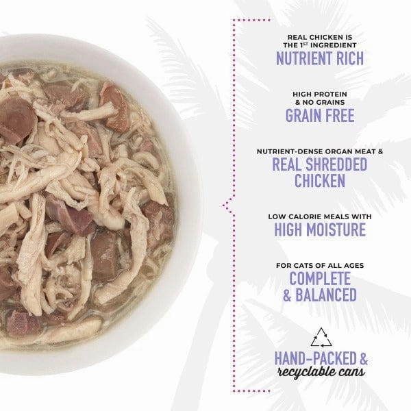 Tiki Cat After Dark Chicken & Duck Recipe Canned Cat Food