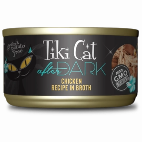 Tiki Cat After Dark Chicken Recipe Canned Cat Food, 2.8oz