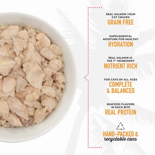 Tiki Cat Luau Wild Salmon Recipe Canned Cat Food