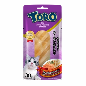 Toro Cat Treat Super Premium Grilled Chicken In Salmon Soup 30g