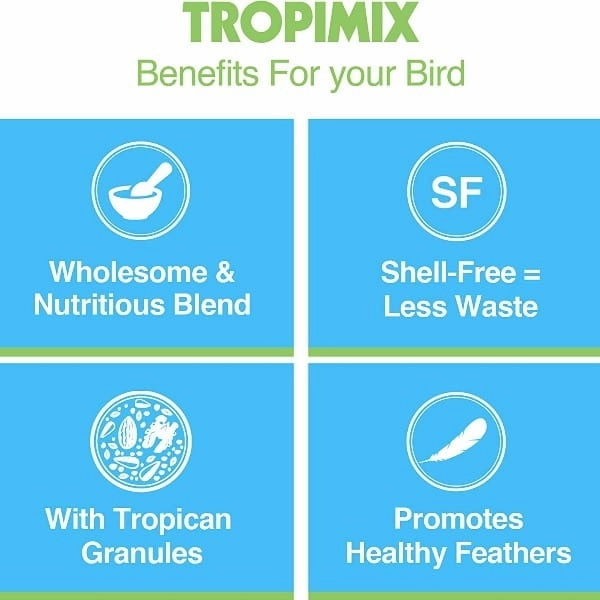Tropimix Enrichment Food for Small Parrots