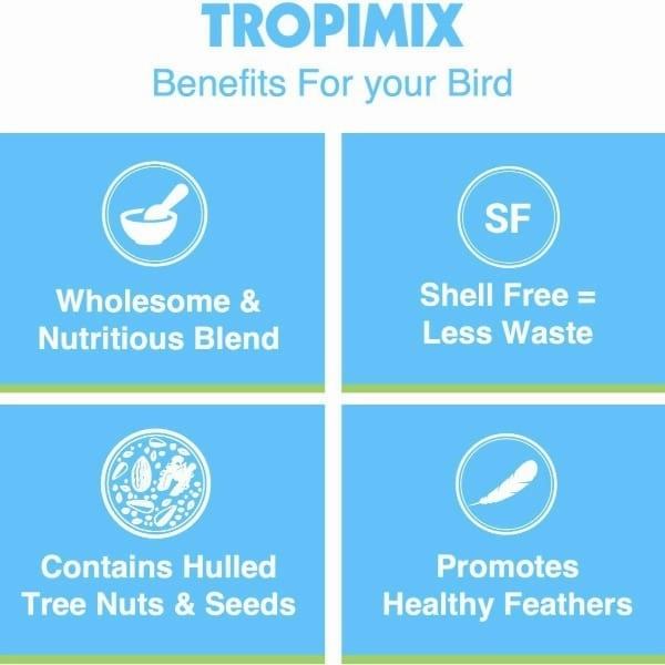 Tropimix Enrichment Formula for Large Parrots