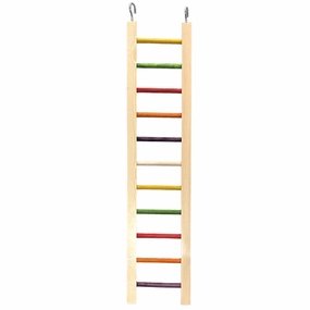 Tweeters 11 Rung Wooden Bird Ladder