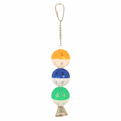 Tweeters Lattice-Ball with Bell Bird Toy