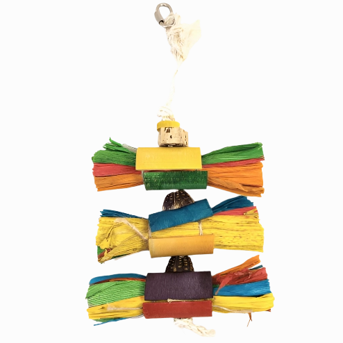 Tweeters Mahogany Pod Stacker Bird Toy