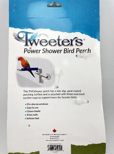 Tweeters Power Shower Bird Perch