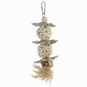 Verdant Palm Star Balls Bird Toy