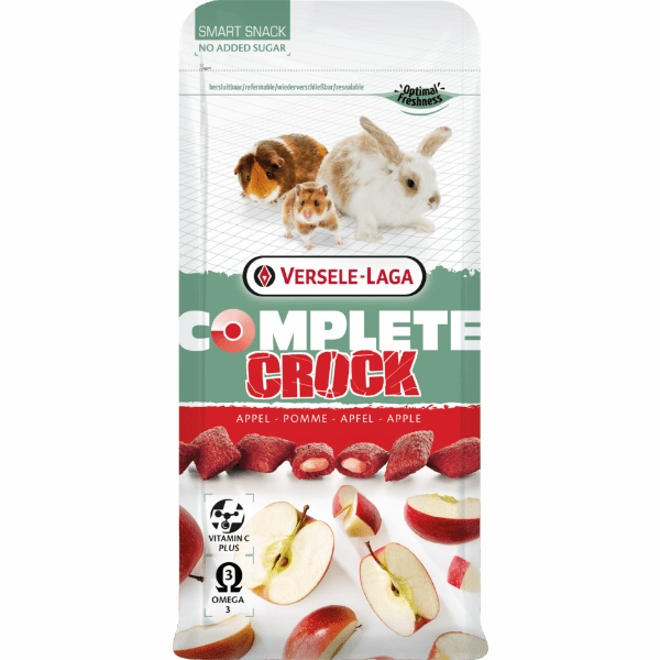 Versele-Laga Complete Crock Apple Treats for Small Animals