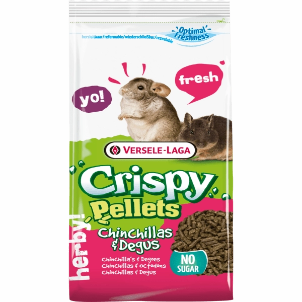 Versele-Laga Crispy Pellets for Chinchilla & Degu