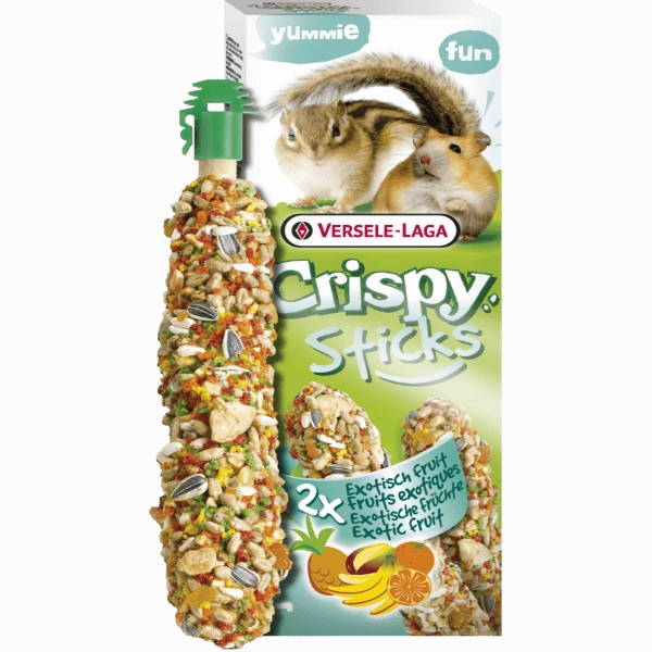 Versele-Laga Crispy Sticks Hamsters-Chipmunks Exotic Fruit Flavour