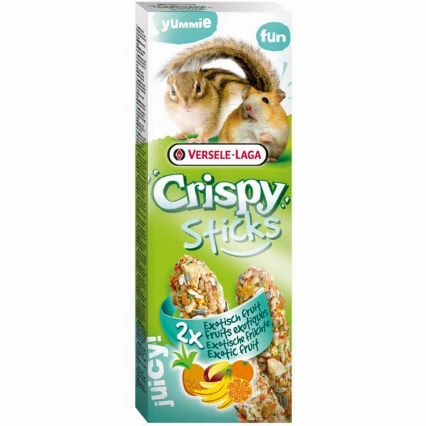 Versele-Laga Crispy Sticks Hamsters-Chipmunks Exotic Fruit Flavour