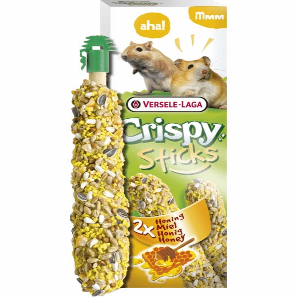 Versele-Laga Crispy Sticks Hamsters-Gerbils Honey Flavour