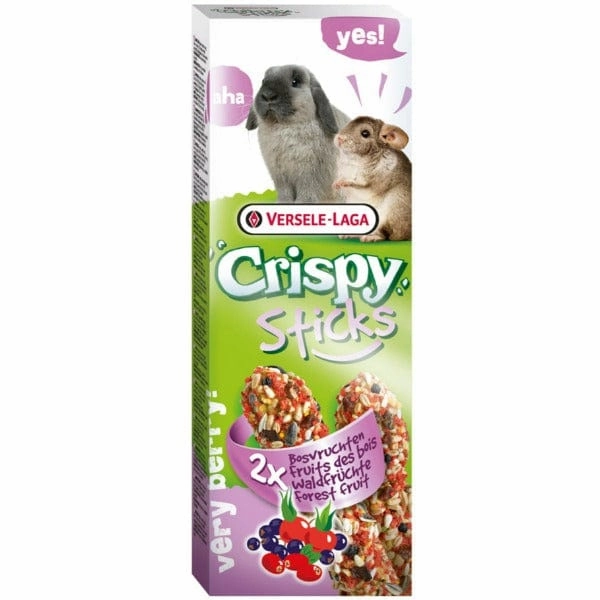 Versele-Laga Crispy Sticks Rabbits-Chinchillas Forest Fruit Flavour