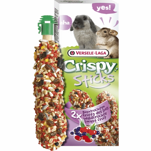 Versele-Laga Crispy Sticks Rabbits-Chinchillas Forest Fruit Flavour