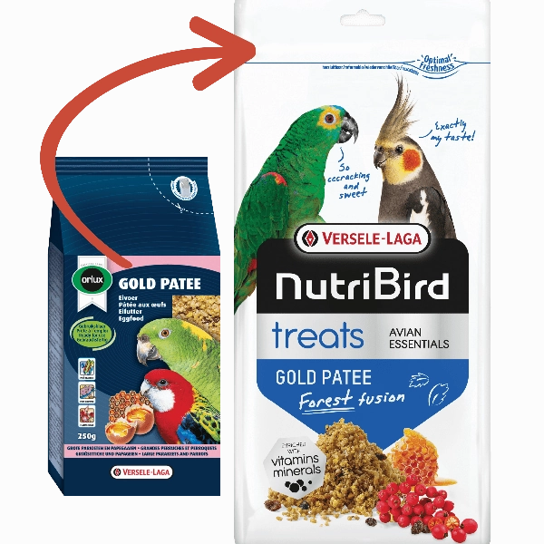 Versele-Laga NutriBird Treats Gold Patte Forest Fusion