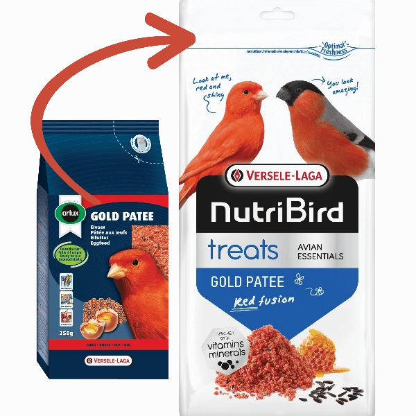 Versele-Laga NutriBird Treats Gold Patte Red Fusion