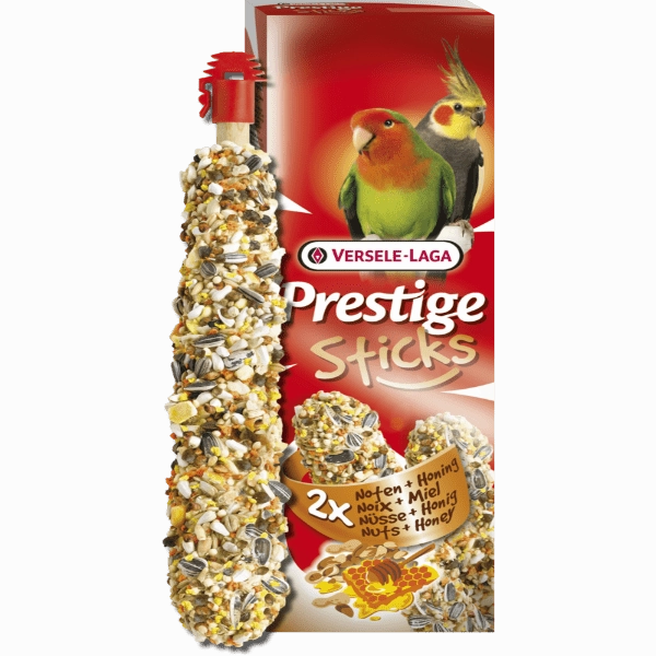 Versele-Laga Prestige Sticks Big Parakeets Nuts & Honey