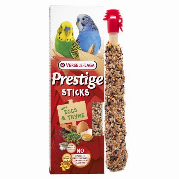 Versele-Laga Prestige Sticks Parakeets with Eggs & Thyme