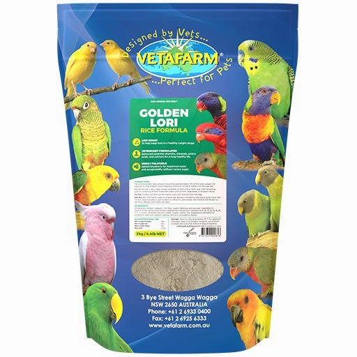 Vetafarm - Golden Lori Rice (2kg)