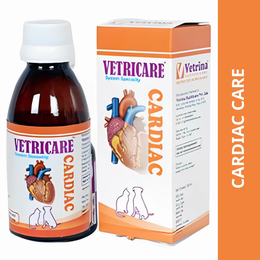 Vetricare Cardiac Syrup for Dogs and Cats (100ml)