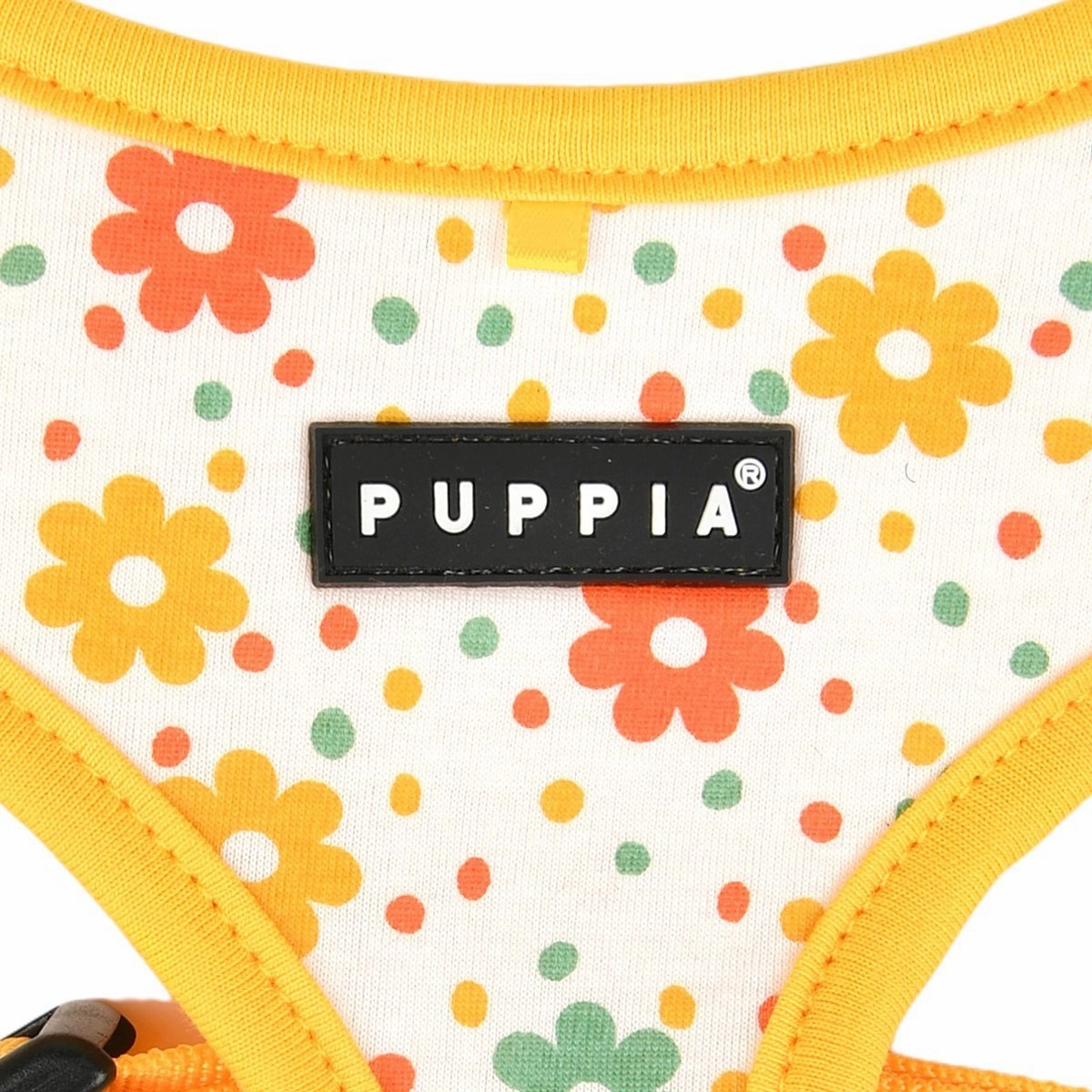 Vinca Dog Harness A Yellow Medium