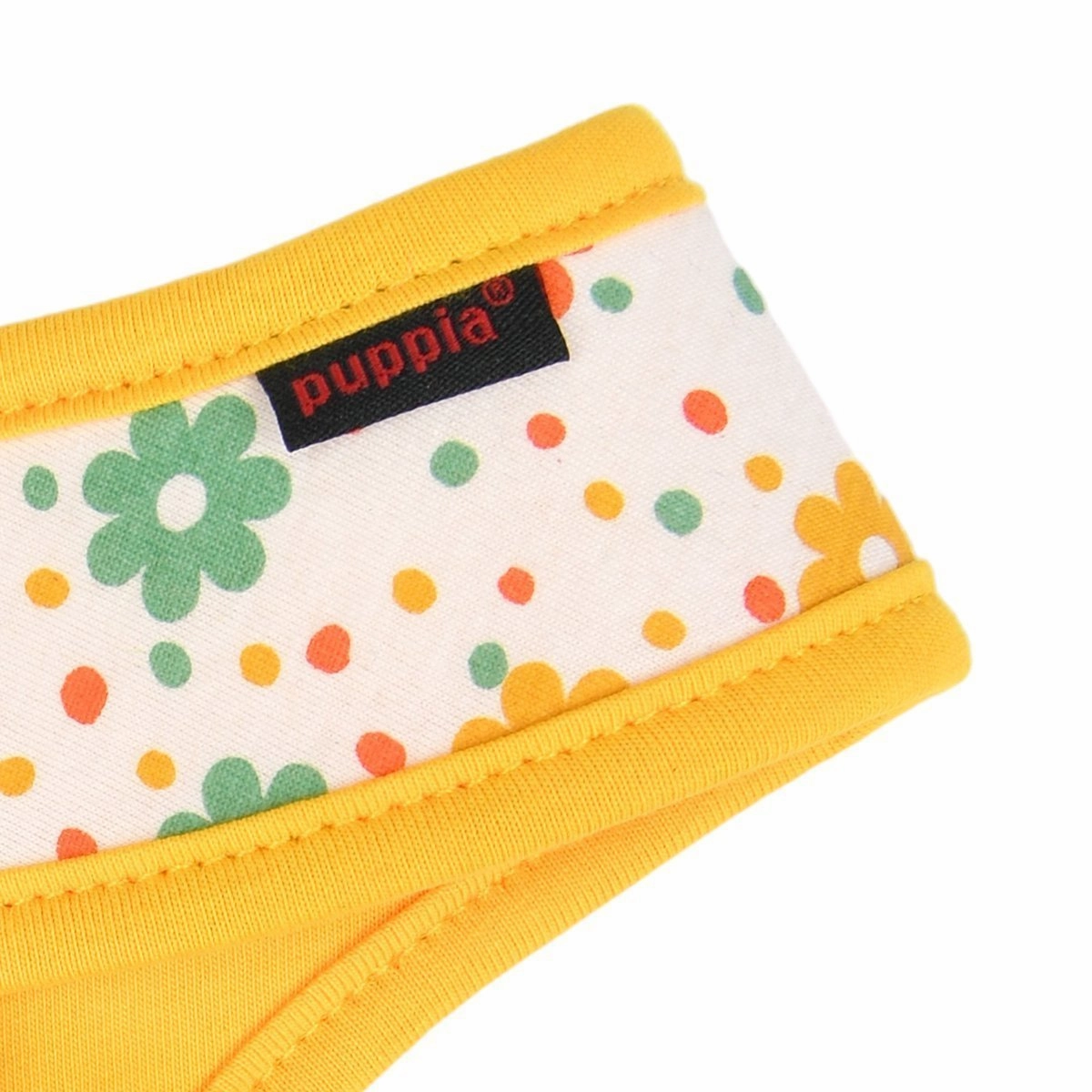 Vinca Dog Harness A Yellow Medium
