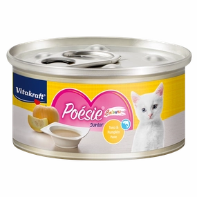 Vitakraft Cat Can Poesie Colours Junior - Tuna & Pumpkin Paste 70g