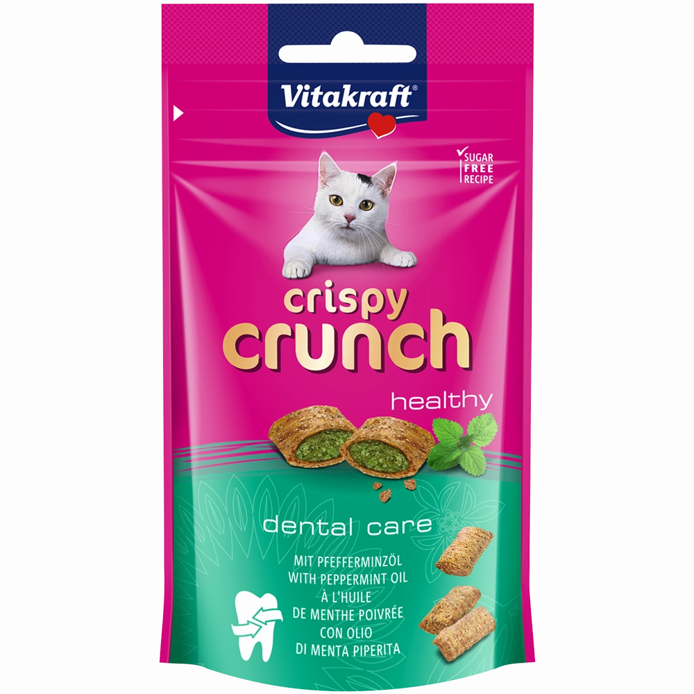 Vitakraft Cat Crispy Crunch with Peppermint 60g