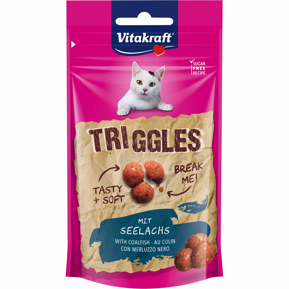 Vitakraft Cat Triggles Coalfish 40g