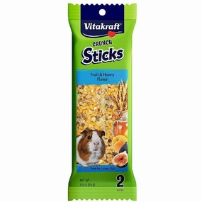 Vitakraft Fruit & Honey Crunch Sticks for Guinea Pigs