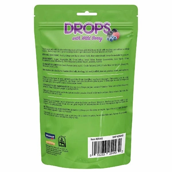 Vitakraft Wild Berry Drops Rabbit Treats