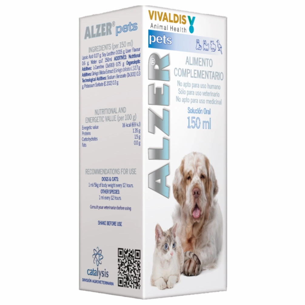Vivaldis Alzer Syrup for Dogs and Cats (150ml)