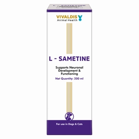 Vivaldis L Sametine Syrup for Dogs and Cats (200ml)
