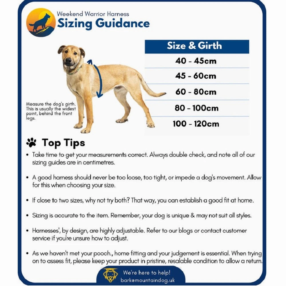 Weekend Warrior Dog ECO Harness