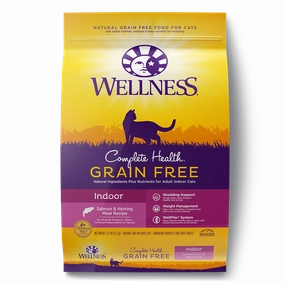 Wellness Cat Complete Health Grain Free Indoor Salmon & Herring Meal Recipe 11.5lb