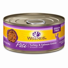 Wellness Cat Pate Turkey & Salmon 5.5oz
