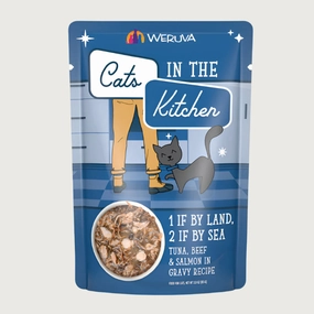 WERUVA Cats in the Kitchen 1 If By Land, 2 If By Sea Wet Food for Cats