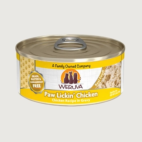 WERUVA Paw Lickin' Chicken Wet Food for Cats