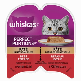 Whiskas Perfect Portions Beef Pt Wet Cat Food