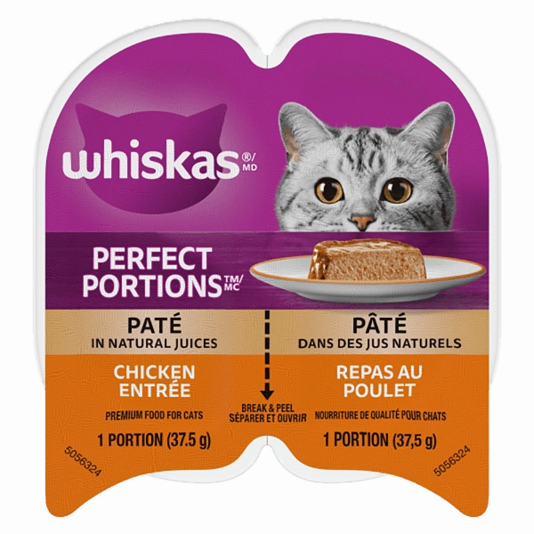 Whiskas Perfect Portions Chicken Pt Wet Cat Food