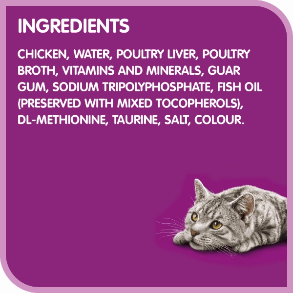 Whiskas Perfect Portions Chicken Pt Wet Cat Food