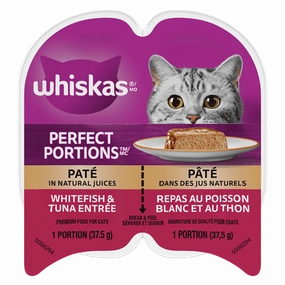 Whiskas Perfect Portions Whitefish & Tuna Pt Wet Cat Food