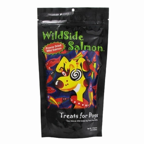 WILDSIDE SALMON Freeze-Dried Salmon Treats for Dogs