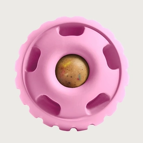WOOF Party Pupsicle Dog Toy - Party Pink