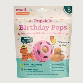 WOOF Pupsicle Refill Pops Birthday Treats for Dogs