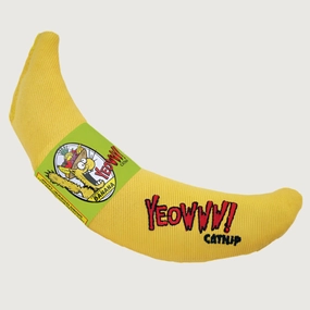 YEOWWW! Catnip Banana Cat Toy